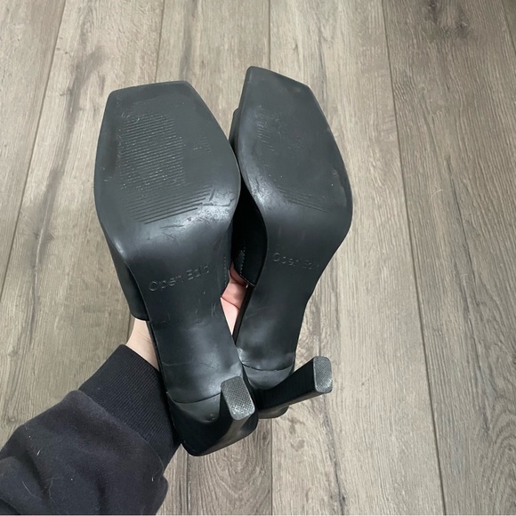 Nordstrom Open Edit Black sandal high heels - Picture 3 of 7